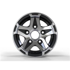 GG Trailer Black Polished 6x10 5x112 ET0 CB67,1 (No Cap) 60° 275885