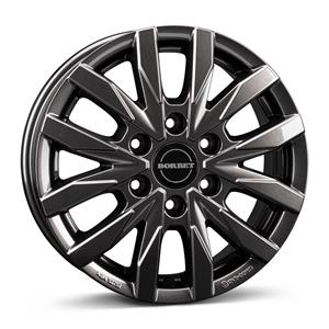 Borbet CW6 mistral anthracite glossy 6,5x16 6x130 ET62 CB84,1 60° 1350 kg 497485