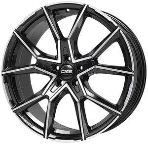 CMS C33 Diamond Black Gloss 8x19 5x108 ET42 CB63,4 60° 690 kg C33 809 42 56 DB