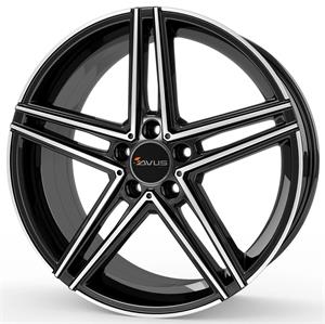 Avus AC-515 Black Polished 7,5x18 5x112 ET44 CB66,6 R14 690 kg