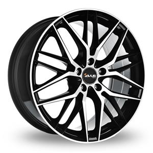 Avus AF19 Black Polished 8x18 5x120 ET45 CB72,6 60° 775 kg