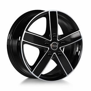 Avus AC-V51 Black Polished 7x17 5x108 ET45 CB65,1 Flat 1250 kg