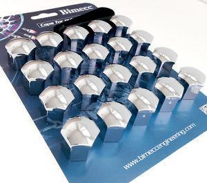 19 mm Bolt/Nut caps 20 pcs Chrome (BV19-000CR)