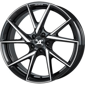 Alutec ADX.01 diamond-black frontpolished 8,5x18 5x112 ET40 CB70,1 60° 760 kg ADX1-85840B73-1