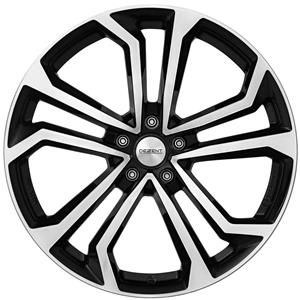 Dezent TA dark Black/polished 8x20 5x114.3 ET37 CB71,6 60° 750 kg TTA0K0BP37