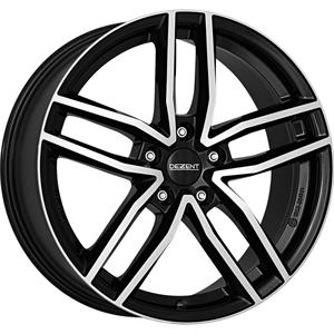 Dezent TR dark Black/polished 7,5x17 5x108 ET48 CB70,1 60° 750 kg TTR7HBP48