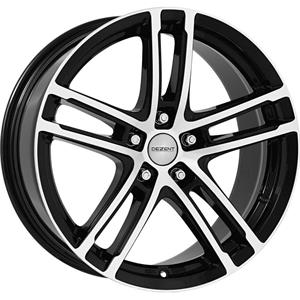 Dezent TZ-c dark Black/polished 8×18 5×112 ET30 CB66,6 60° 810 kg TTZG8BP30CE