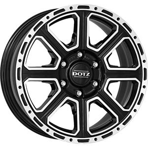 Dotz Kalahari dark Black/polished 7x16 6x139.7 ET24 CB93,1 60° 1150 kg OKAPDBP24