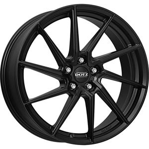 Dotz Spa Black matt 7,5x17 5x114.3 ET48 CB71,6 60° 650 kg OSA70KA48