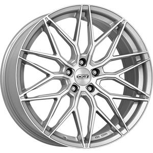 Dotz Suzuka blaze Silver/polished 9,5x19 5x120 ET40 CB72,6 60° 740 kg OSU9N9SP40