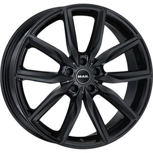 MAK Allianz Gloss Black 10,5x20 5x112 ET43 CB66,6 60° 900 kg F0520KRGB43WS3X