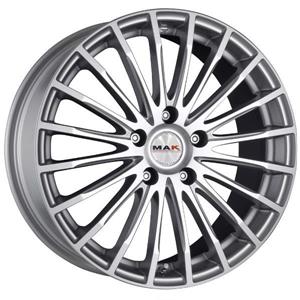 MAK Fatale Silver 7,5x17 5x112 ET43 CB76,0 60° 705 kg F7570FASI43VK