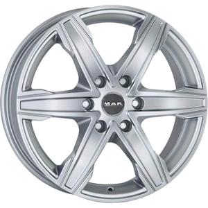 MAK King 6 Silver 7,5×17 6×130 ET55 CB84,1 60° 1215 kg F75706KSI55M5