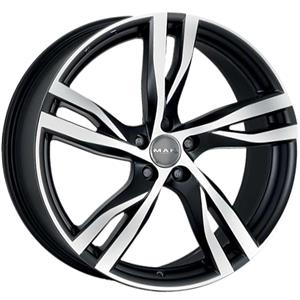 MAK Stockholm Ice Black 8×18 5×108 ET45 CB63,4 60° 750 kg F8080KSIB45GD3X