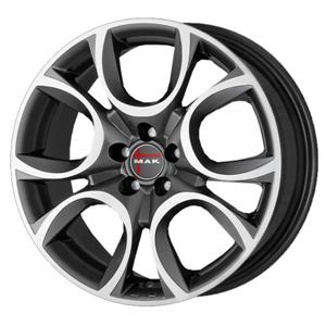 MAK Torino W Gun Met-Mirror Face 6,5x16 4x108 ET32 CB65,1 Flat 550 kg F6560ONQM32EG1X