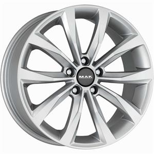 MAK Wolf Silver 7,5x17 5x100 ET48 CB56,1 60° 610 kg F7570WFSI48P4IX