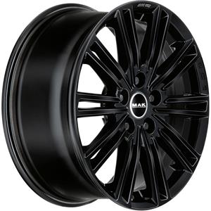 MAK York Gloss Black 8x18 5x120 ET41 CB72,6 Flat 1050 kg F8080YKGB41IRR