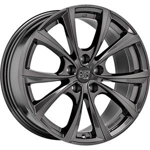 MSW 27T Gloss Dark Grey 8,5x18 5x114.3 ET40 CB64,1 60° 750 kg W19342001TRC