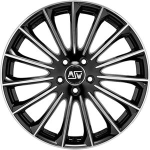 MSW 30 Gloss Black Full Polished 7,5x18 5x112 ET44 CB73,1 60° 725 kg W19319503T56