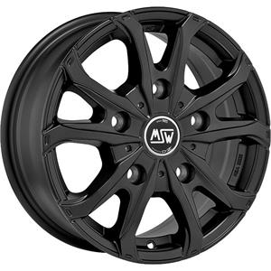 MSW 48 Van Matt Black 6,5x16 5x118 ET55 CB71,1 60° 1350 kg W19299001T53