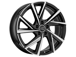 MSW 80-5 Gloss Black Full Polished 8x19 5x112 ET38 CB66,6 60° 780 kg W19381004T56