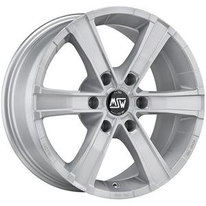 MSW Sahara 6 Full Silver 8×17 6×139.7 ET15 CB106,0 60° 1100 kg W8505900409