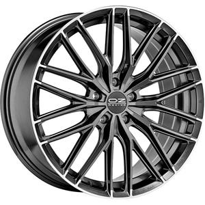 OZ Racing Gran Turismo HLT Star Graphite Diamond Lip 8,5x19 5x112 ET27 CB75,0 R12 700 kg W01C07201W4