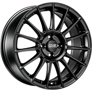 OZ Racing Superturismo LM Matt Black Silver Lettering 8,5x19 5x114.3 ET38 CB75,0 60° 725 kg W01852204R9