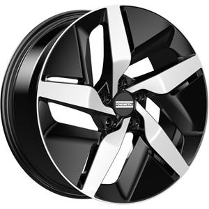 Fondmetal e-Joule Glossy Black Machined 9,5x21 5x112 ET41 CB66,5 R14 1050 kg RF18747