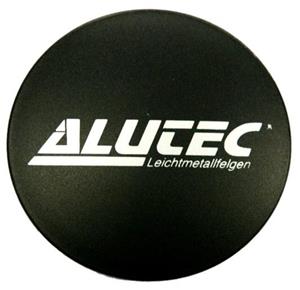 Alutec Wheel Cap 68.5mm Black with Silver lettering N37 9N37ALUTEC-SW-MATT