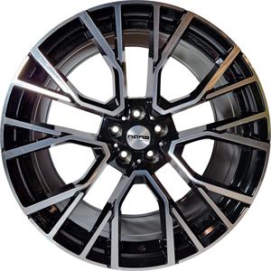 Nano 5769 Glossy Black Polished 10,5×20 5×112 ET40 CB66,6 60° 850 kg BK5769BP-512-005-40