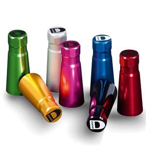 Dotz Air Cap 38mm/black x 4 pcs