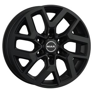 MAK Gravel Matt Black 6,5x16 6x130 ET62 CB84,1 R14 1215 kg F6560GRMB62M5X