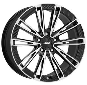 AEZ Alaska dark Black/polished 11,5x21 5x130 ET66 CB71,6 R14 790 kg AAL1TLBP66E