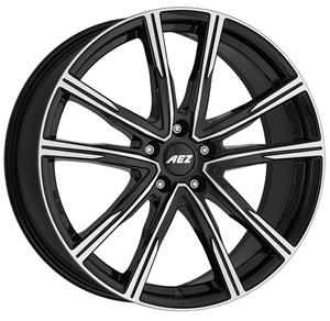 AEZ Montreal dark Black/polished 7,5x19 5x114.3 ET38 CB71,6 60° 750 kg AMO9J0BP38