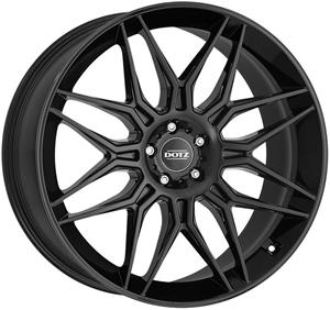 Dotz LongBeach Black 9,5x21 5x112 ET37 CB66,6 60° 1045 kg OLO1N8BA37E