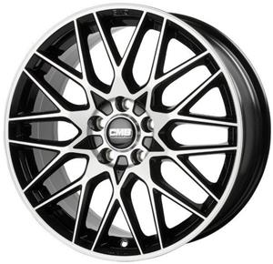 CMS C25 Diamond Black Gloss 9x20 5x112 ET45 CB66,6 R14 1000 kg C25 9020 45 82S DB