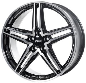 CMS C29 Diamond Black Gloss 7,5x17 5x112 ET52 CB66,5 60° 740 kg C29 757 52 98S DB