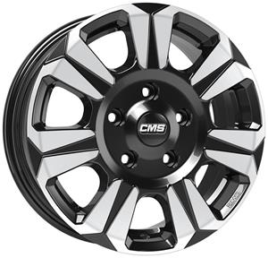 CMS C31 Diamond Black Gloss 6,5×16 6×130 ET62 CB84,1 R14 1150 kg C31 656 62 90S DB