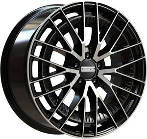 Fondmetal Kari Glossy Black Machined 8×18 5×112 ET34 CB66,5 R14 830 kg RF19259