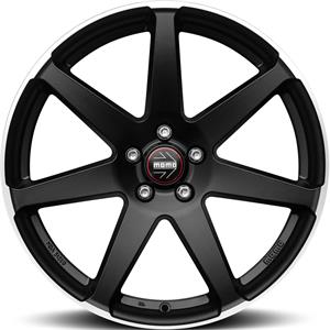 Momo Seven Matt Black polished 8,5x19 5x112 ET35 CB79,6 60° WSVE8593512SE