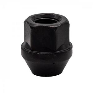 Bimecc Nut D14-ZNNI M12x1.5x25 19 mm Hex 60° 1 pcs Black