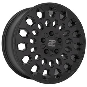 MSW 99 VAN Matt Black 6,5x16 5x160 ET60 CB65,1 60° 1350 kg W19420005T53