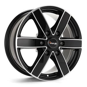 Avus AC-V61 Black Polished 6,5x16 6x125 ET68 CB74,1 60° 1215 kg