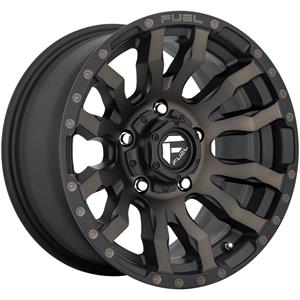 Fuel D674 Blitz Matte Black Double Dark Tint 9×20 6×139.7 ET1 CB106,0 60° 1133 kg D67420908450