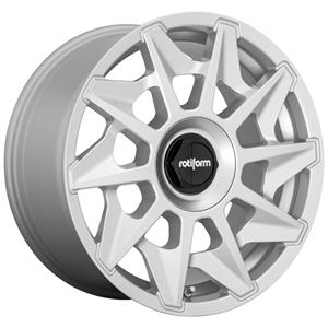 Rotiform R124 Cvt Gloss Silver 8,5×20 5×112 ET45 CB72,6 (PCD2: 5×120) 60° 725 kg R1242085F4+45