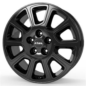 Rial Transporter 2 diamond-black 7,5x18 5x108 ET46 CB65,1 Flat 900 kg TP2-75846P82-6