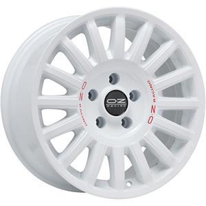 OZ Racing Rally Raid Race White Red Lettering 8,5x18 5x130 ET48 CB71,6 R14 950 kg W01C0115733